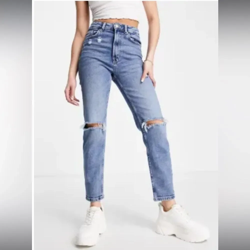 Stradivarius Slim Mom Jeans